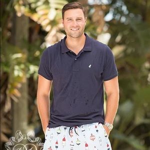 Men’s Croquet Party Polo size Small